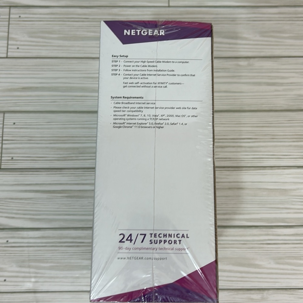 NETGEAR CM700 High Speed Cable Modem NIP - Picture 2 of 7